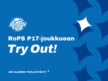 RoPS P17-joukkueen Try Out -viikko marraskuussa