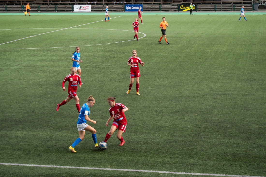 RoPS:n naiset väänsivät 3-1 voiton FC OTP:sta