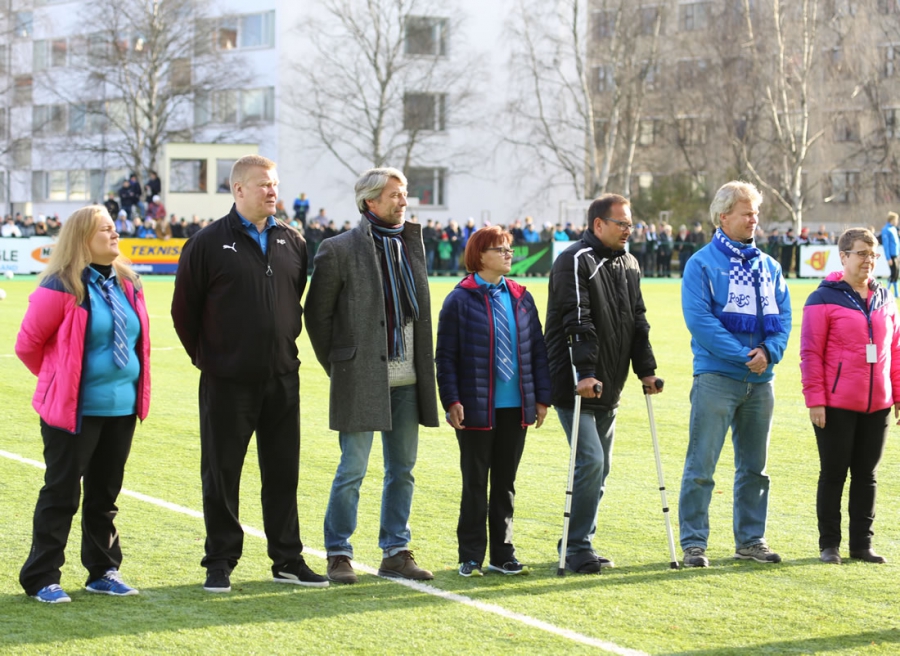 RoPS muisti tasavuosia täyttäneitä