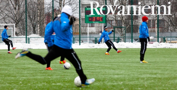 Rovaniemen keskuskenttä voi toimia pääsiäisenä liigacupin finaaliareenana.